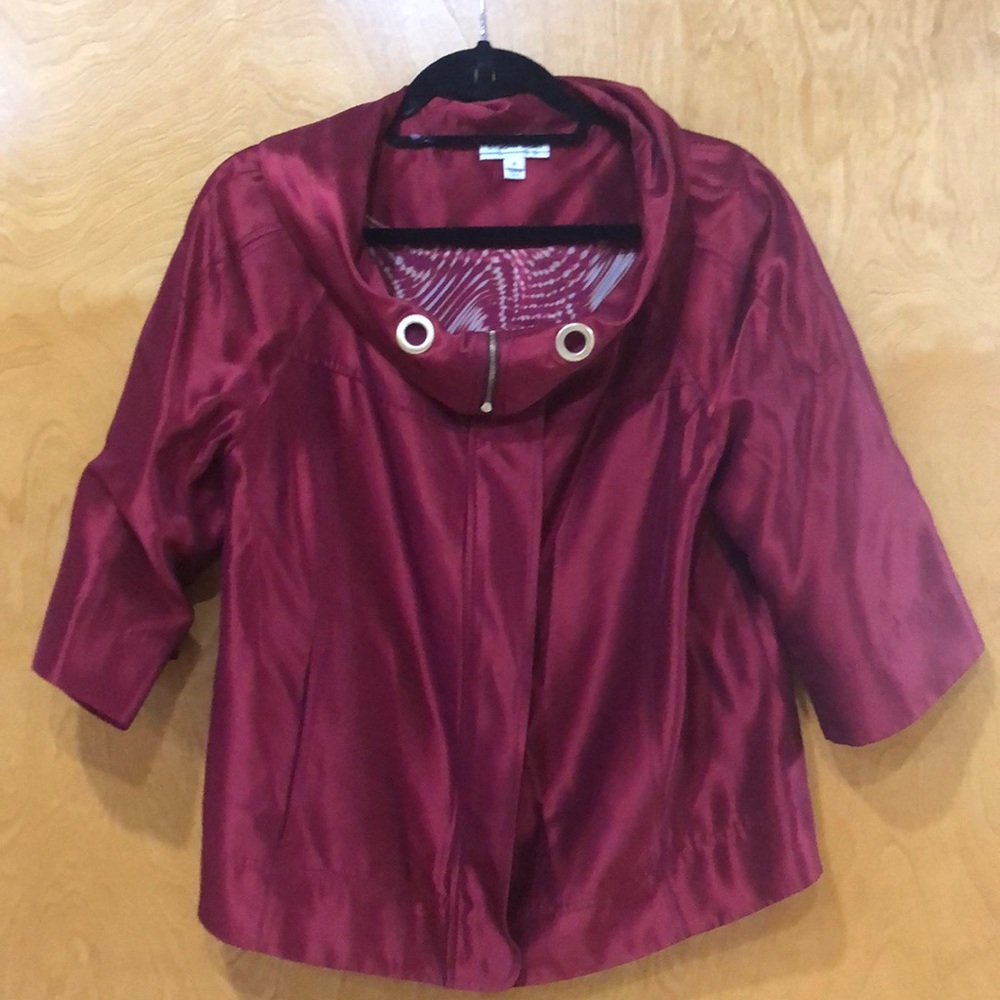 St. John ruby jacket
